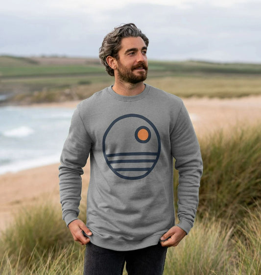 Sunset Surf Sweatshirt - Printed Sweatshirt