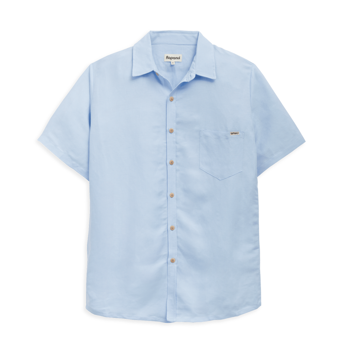 Azure Blue Shirts & Tops Front