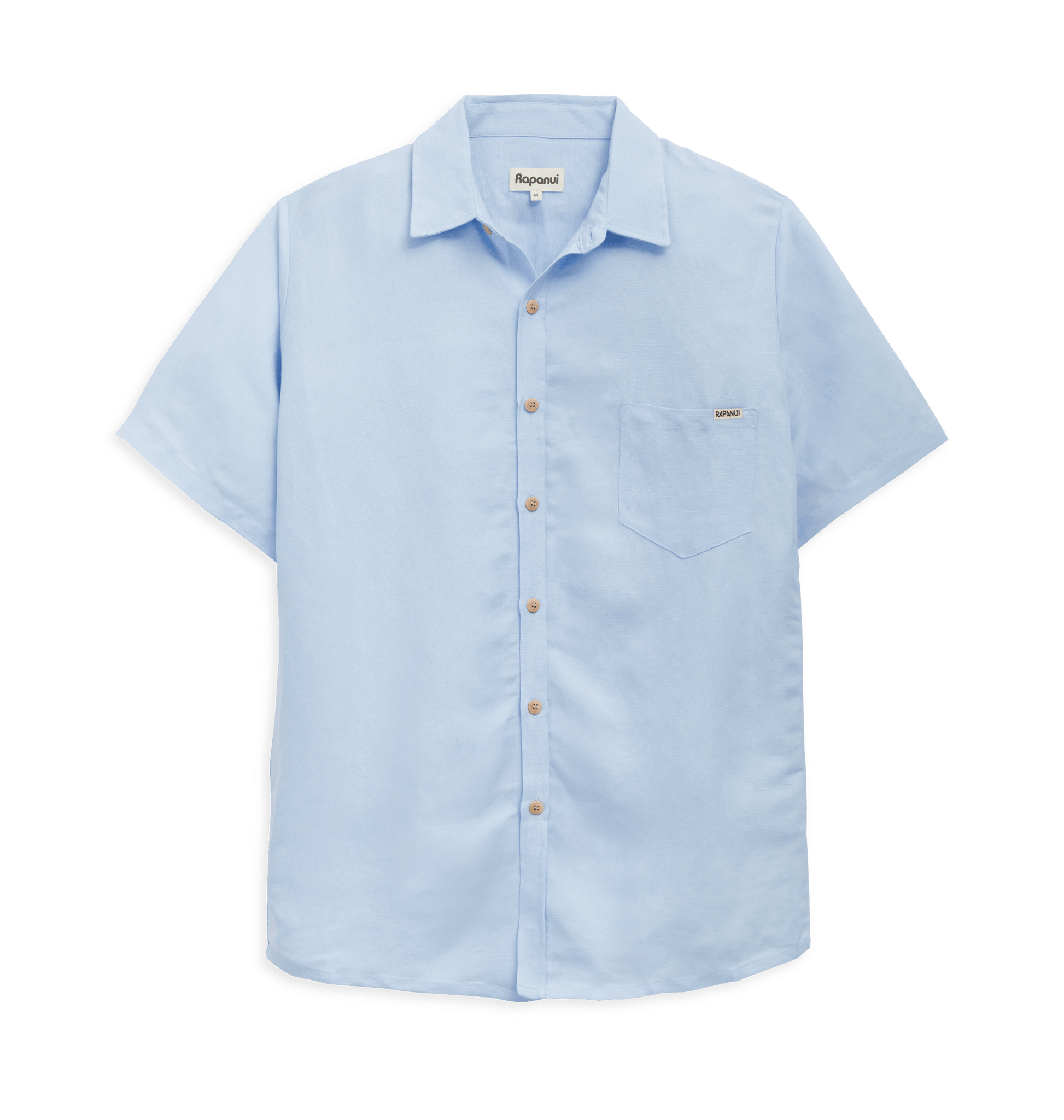 Azure Blue Shirts & Tops Front