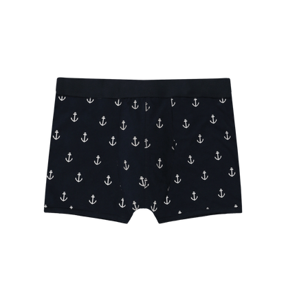 Anchor Boxer Trunks Front