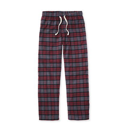 Purple Check Pyjama Bottoms Front