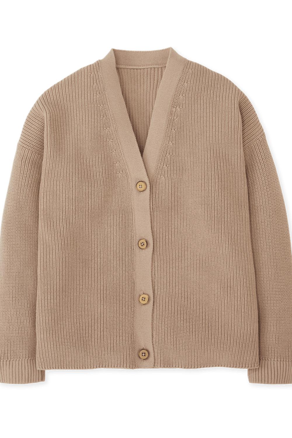 Taupe Printed Sweater
