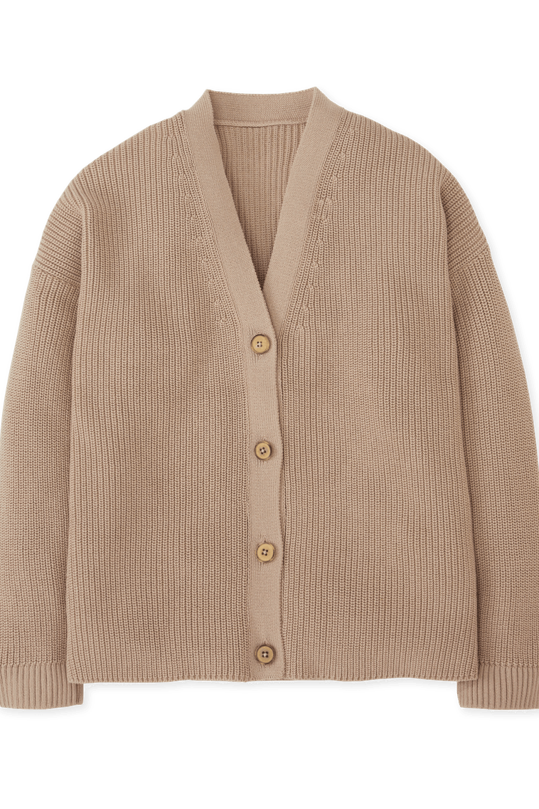 Taupe Printed Sweater