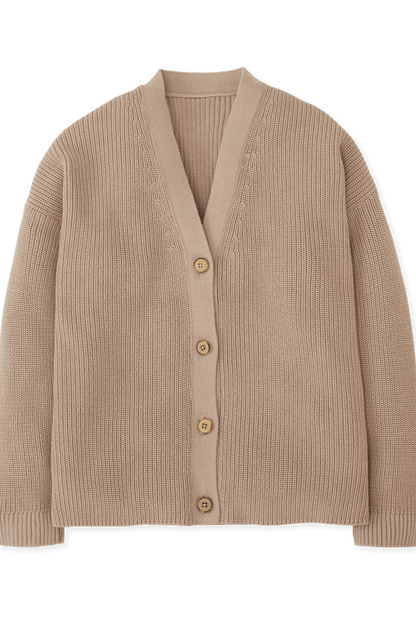 Taupe Printed Sweater