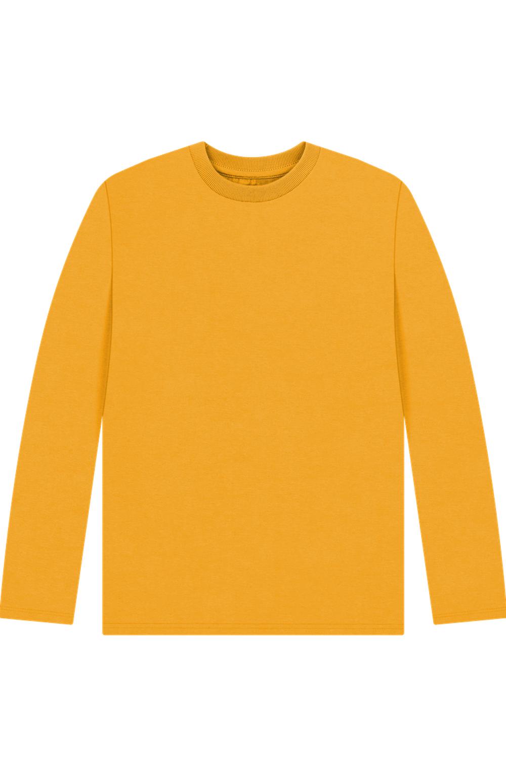 Mustard Printed Kids T-Shirt