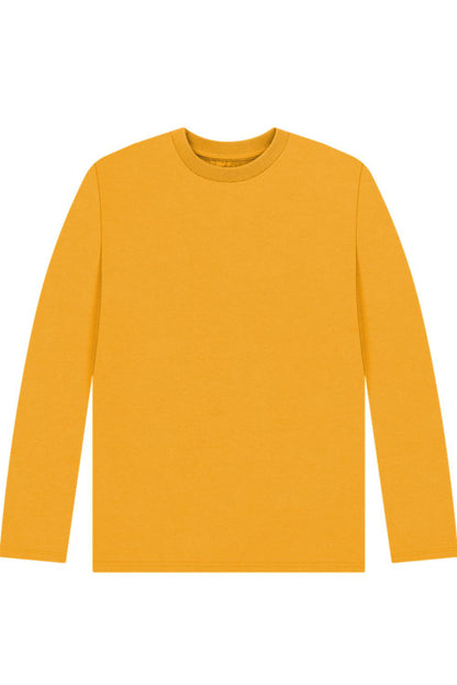 Mustard Printed Kids T-Shirt