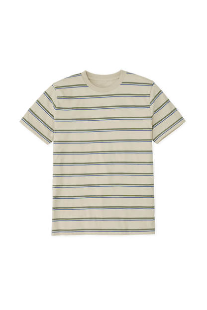 Oat & Solent Stripes Printed Premium T-Shirt