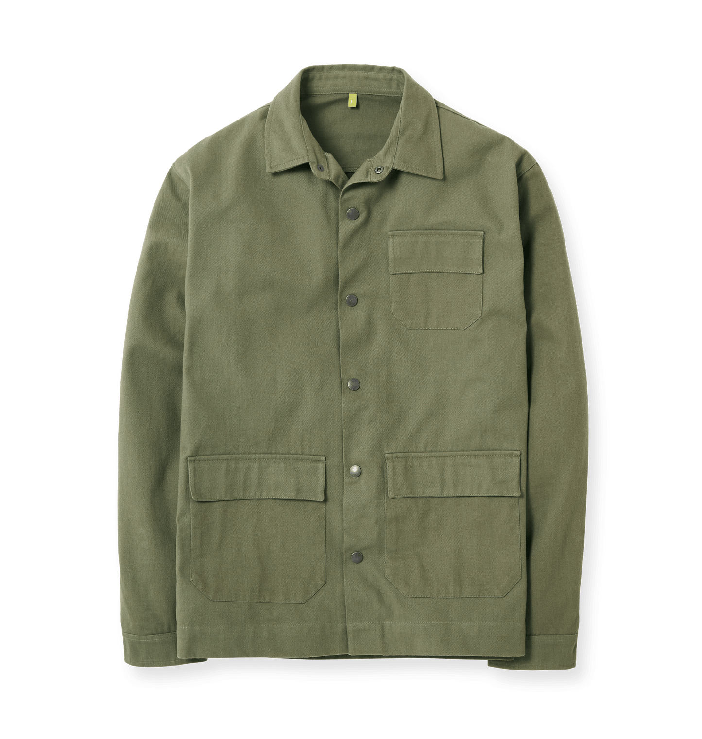 Khaki Overshirt Front