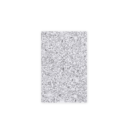 Marine White Notebook Front
