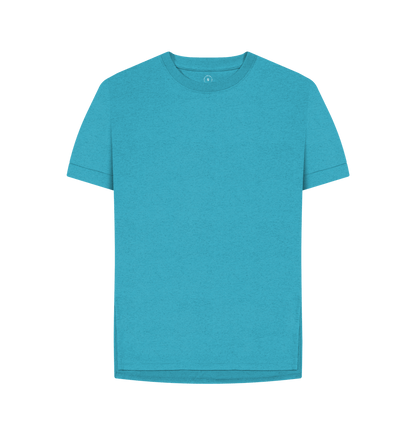 Ocean Blue Printed T-shirt Front