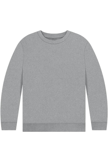 Athletic Grey Printed Kids Jumper