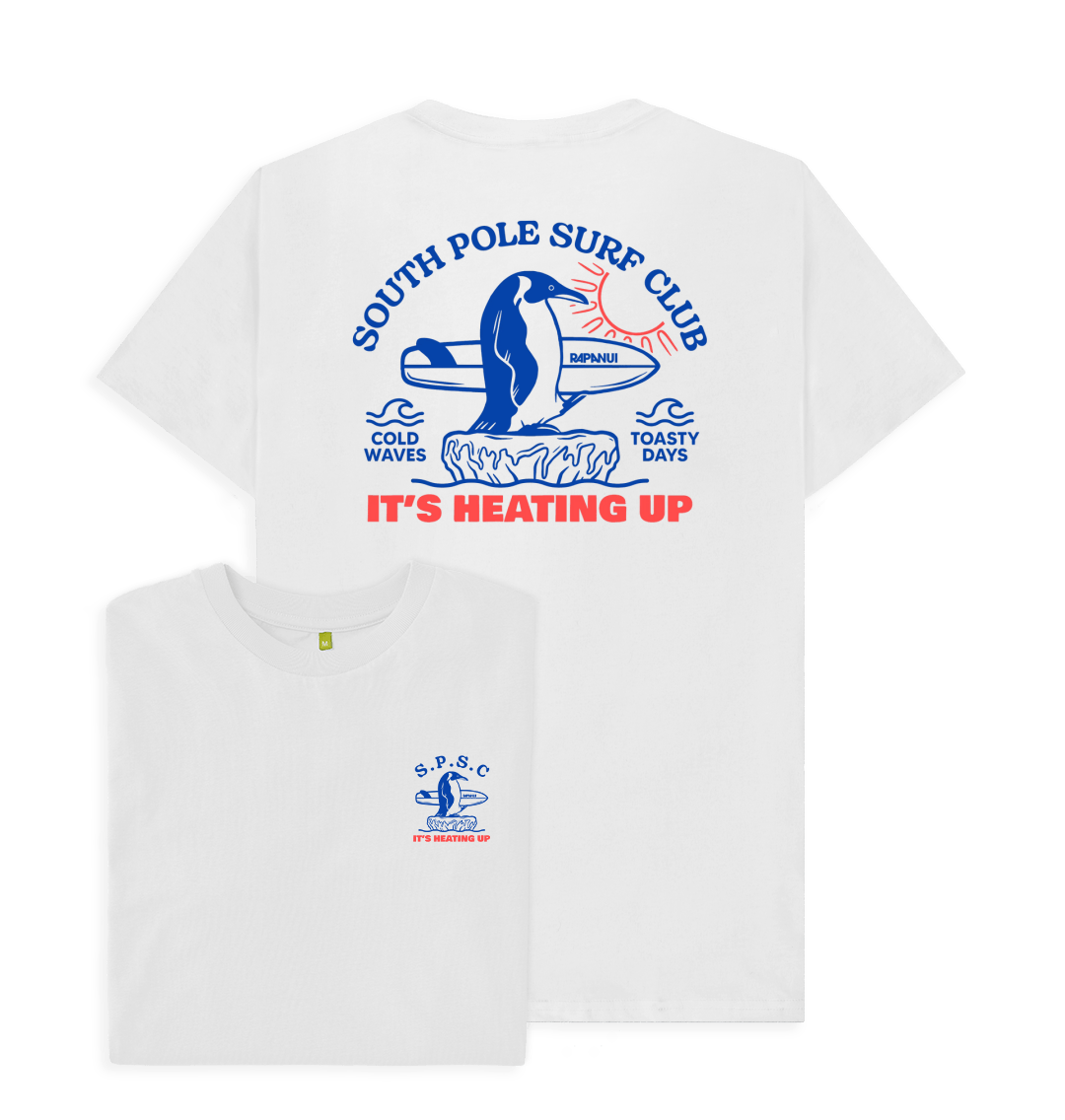 White Printed T-shirt Front