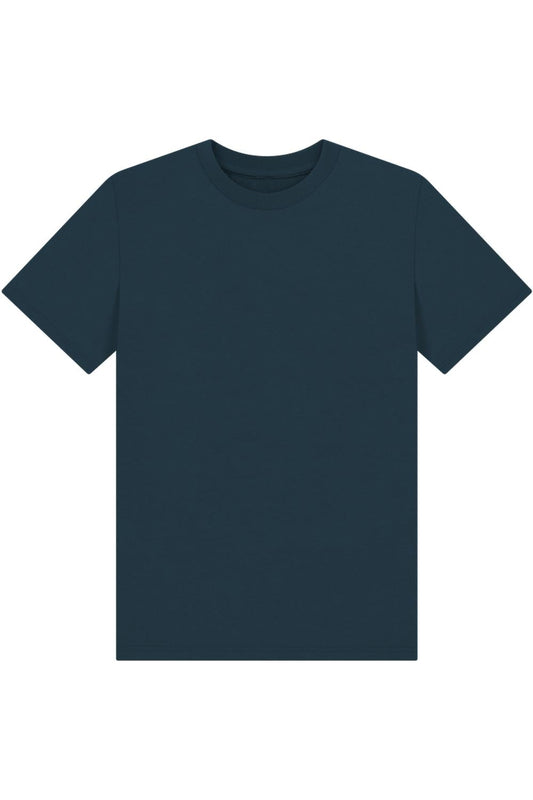 Denim Blue Printed Kids T-Shirt