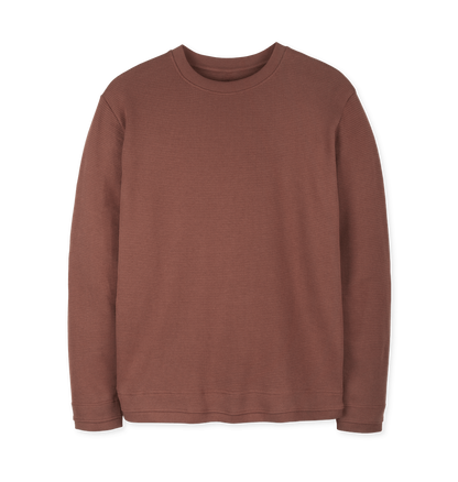 Chestnut Waffle Jumper Front