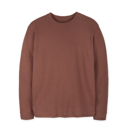 Chestnut Waffle Jumper Front