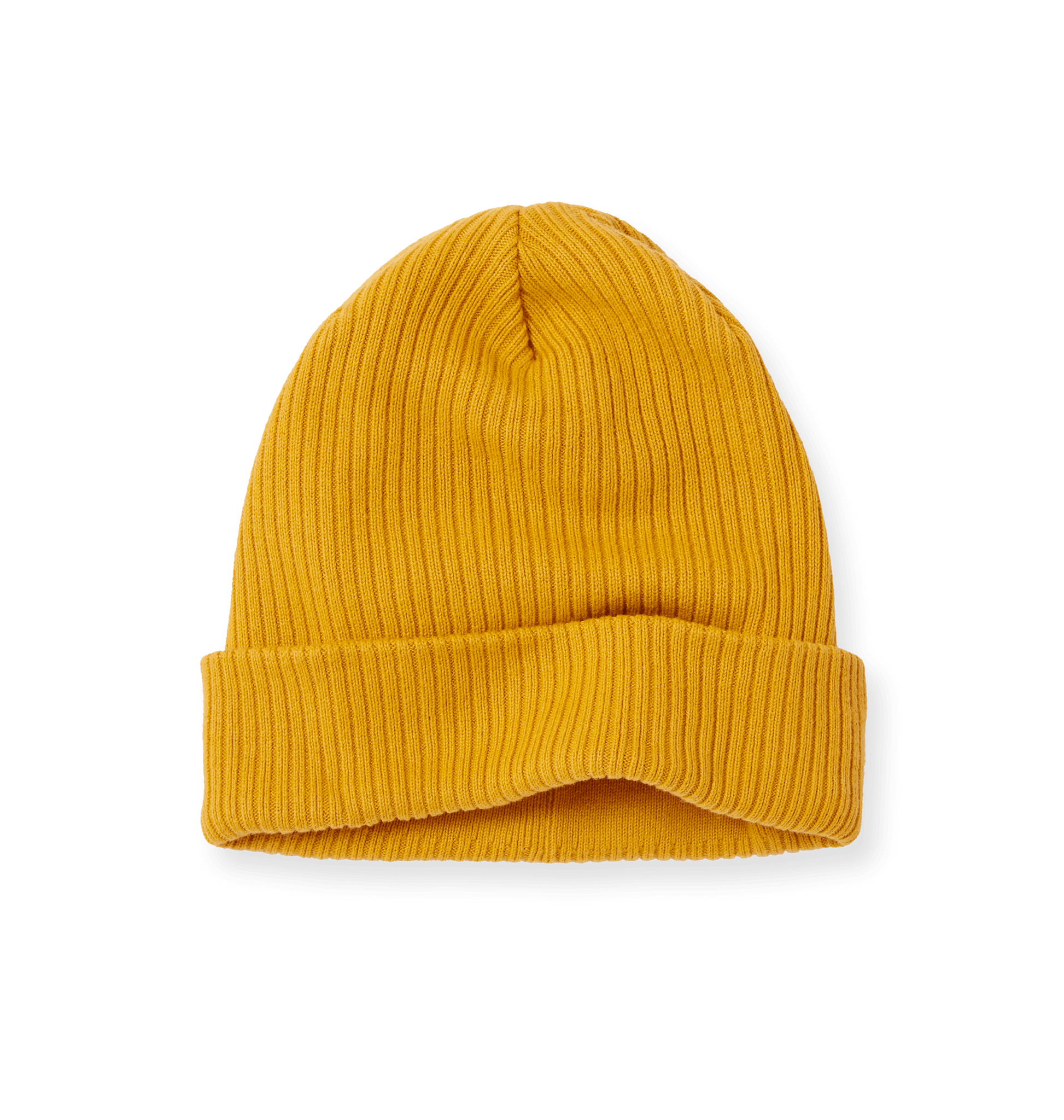 Mustard Beanie Front