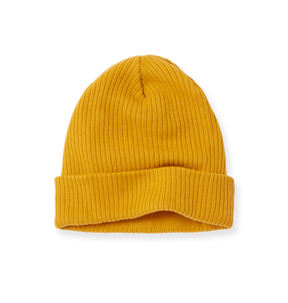 Mustard Beanie Front