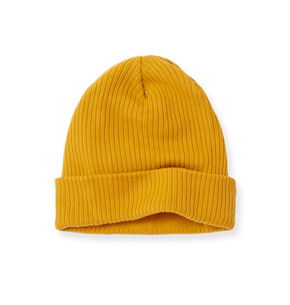 Mustard Beanie Front