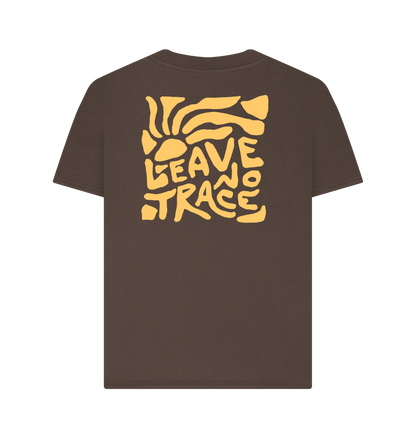 Chocolate Printed T-shirt Back