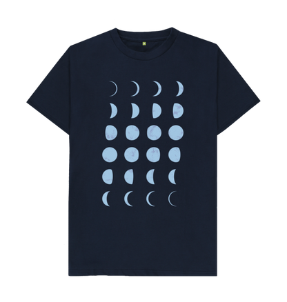 Navy Blue Printed T-shirt