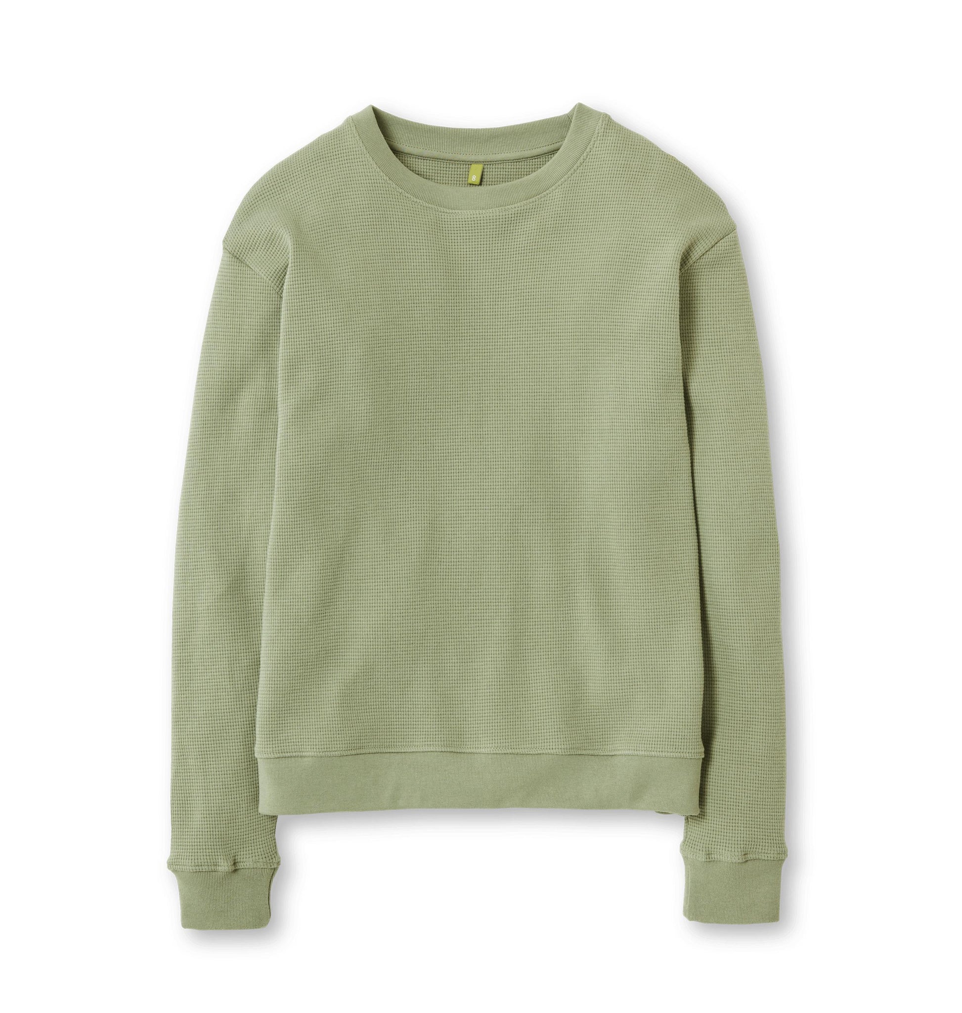 Sage Waffle Jumper