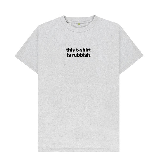 Grey Recycled Printed T-Shirt