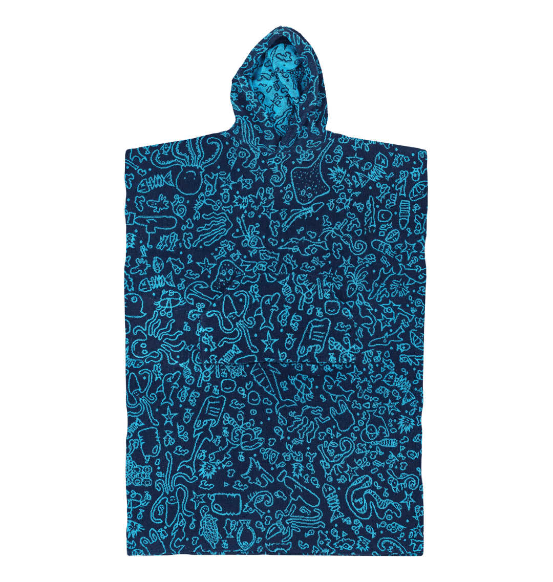 Women's Marine Organic Surf Towel - Robes & Towels
