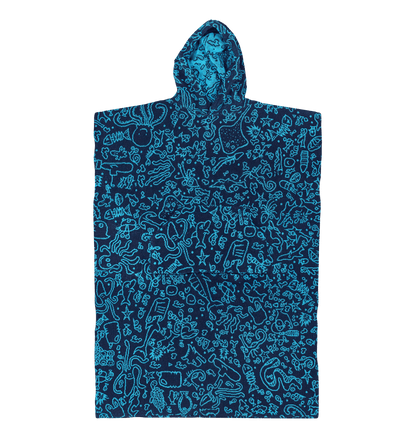 Women's Marine Organic Surf Towel - Robes & Towels