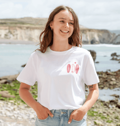 Women's Surf T - shirt - Printed T - shirt
