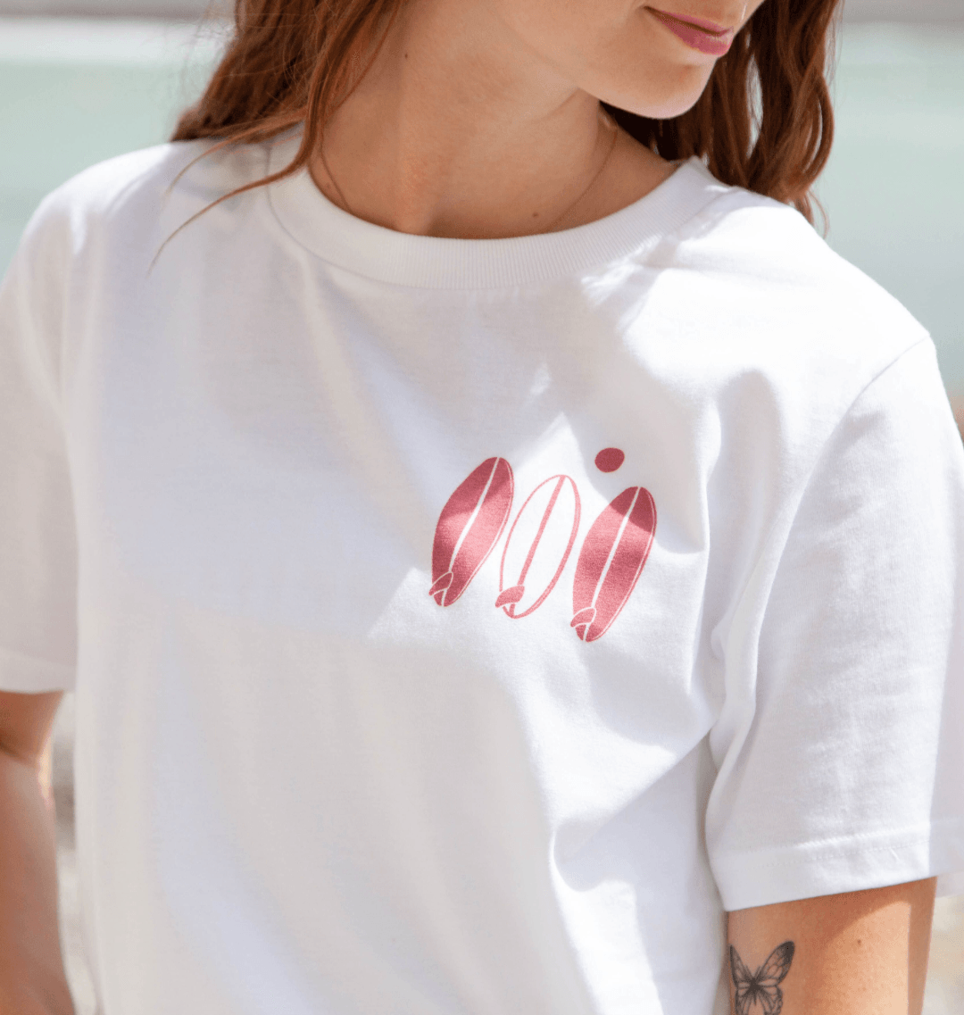 Women's Surf T - shirt - Printed T - shirt