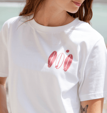 Women's Surf T - shirt - Printed T - shirt