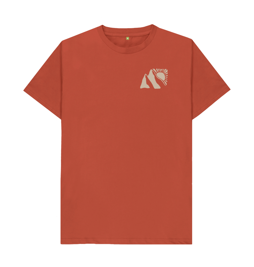 Rust Printed T-shirt Front