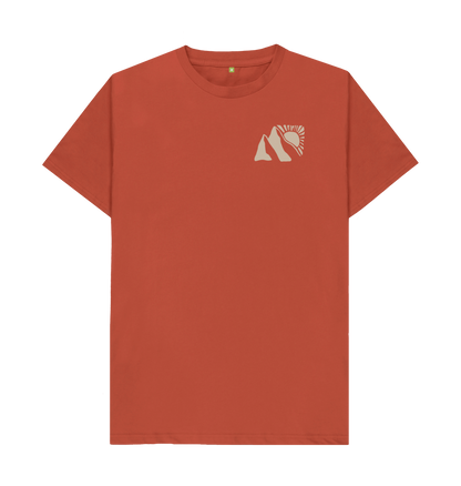 Rust Printed T-shirt Front