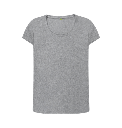 Athletic Grey Printed T-shirt Front