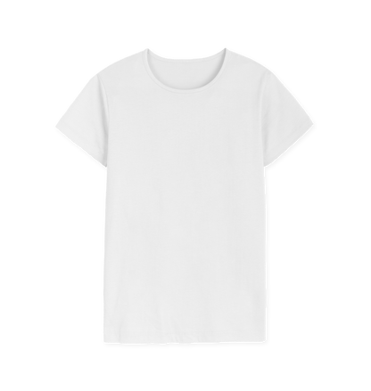 White Printed T-shirt Front