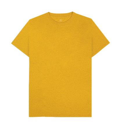 Sunflower Yellow Recycled Printed T-Shirt Front