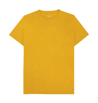 Sunflower Yellow Recycled Printed T-Shirt Front