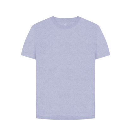 Lavender Printed T-shirt Front