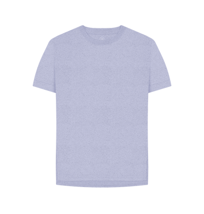 Lavender Printed T-shirt Front