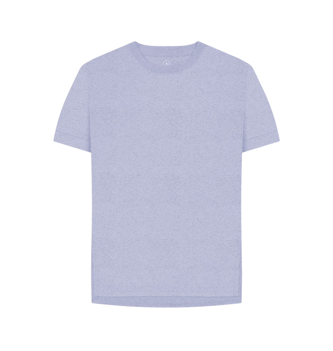 Lavender Printed T-shirt Front