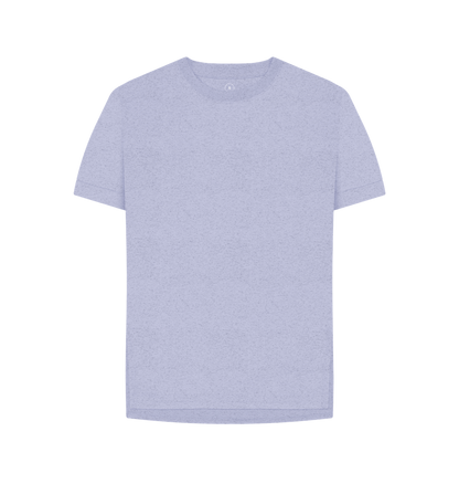 Lavender Printed T-shirt Front