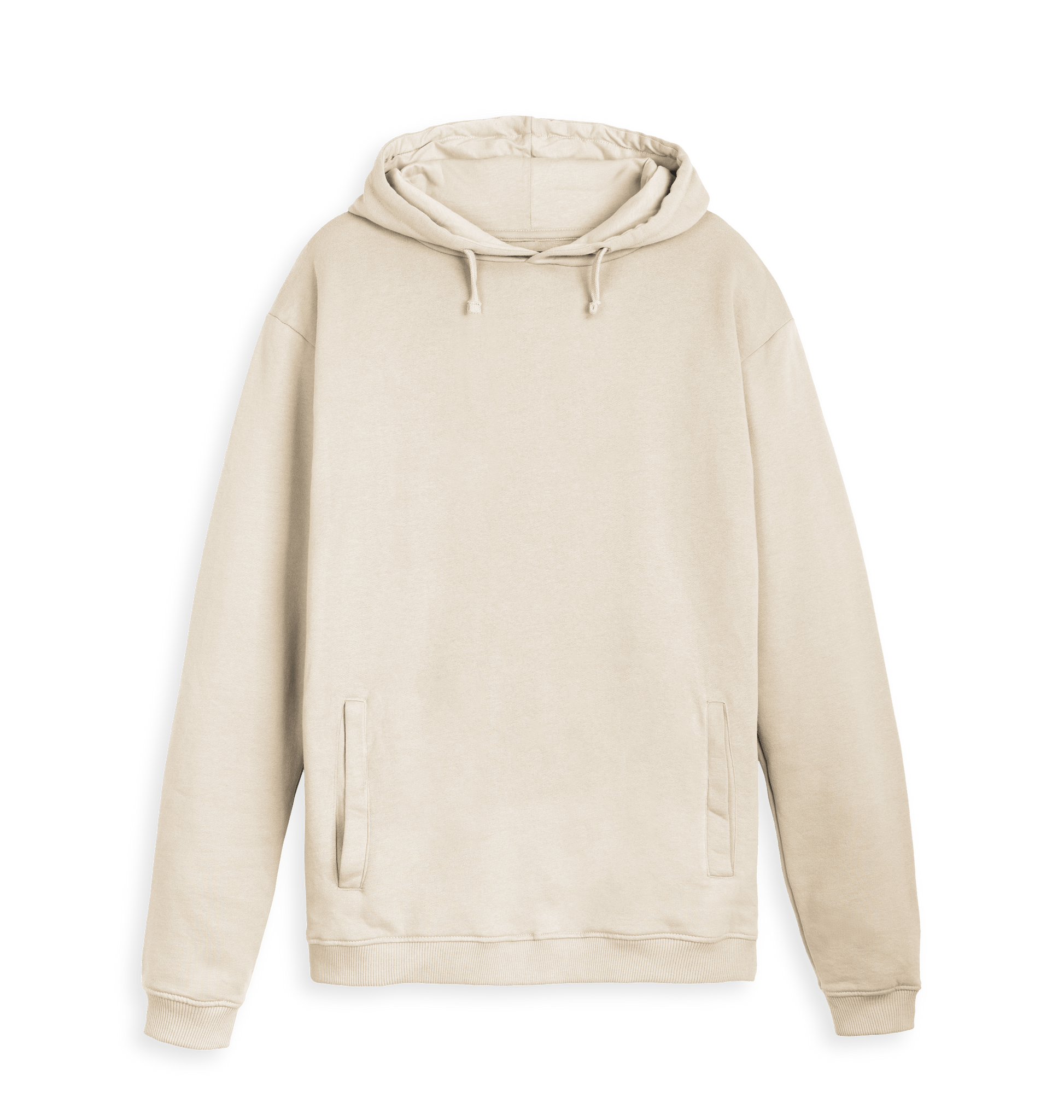 Oat Printed Hoody Front
