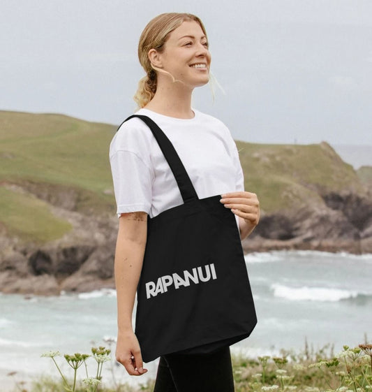 Rapanui Tote Bag Black