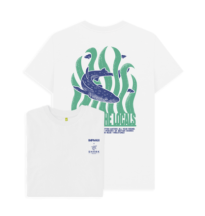 White Printed T-shirt Front