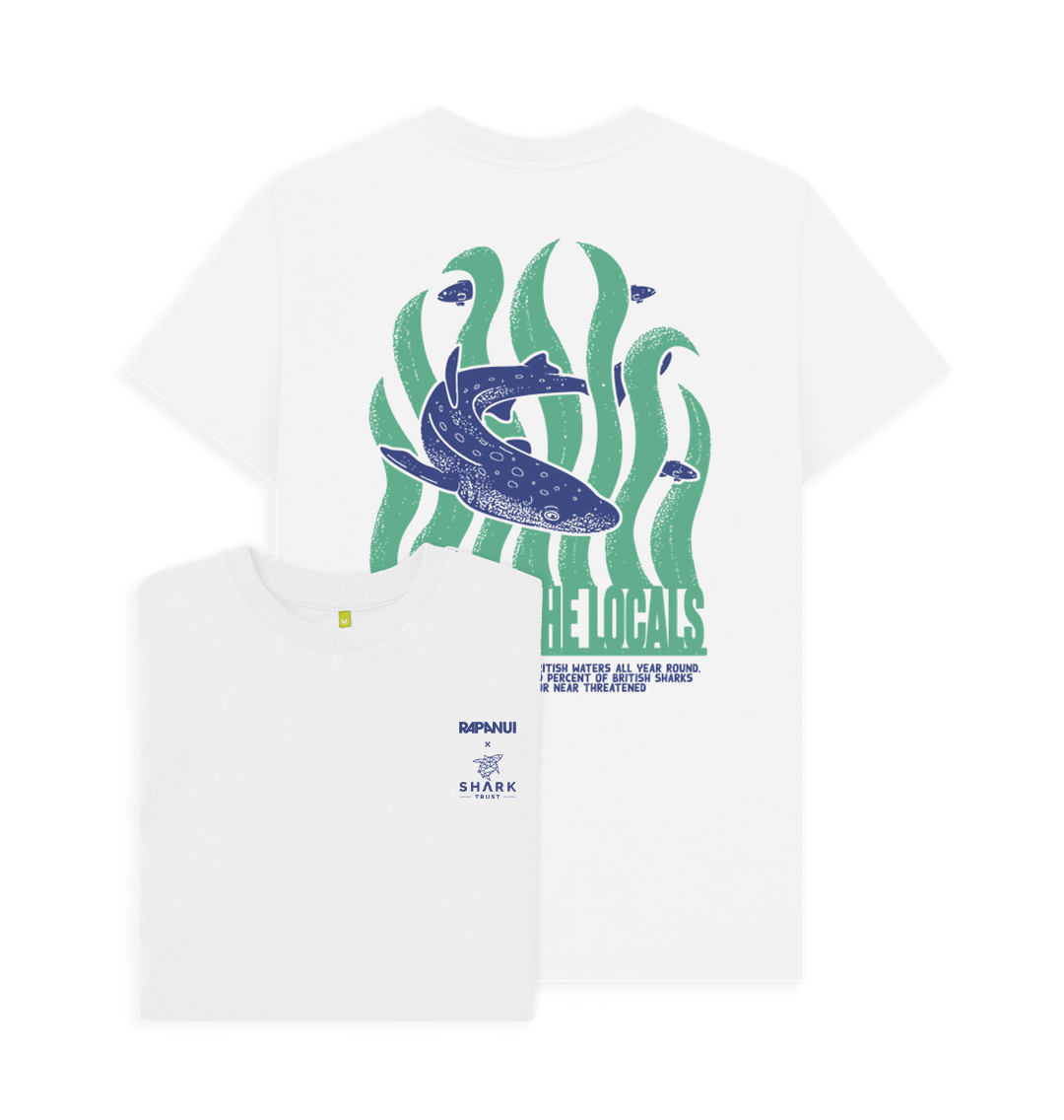 White Printed T-shirt Front
