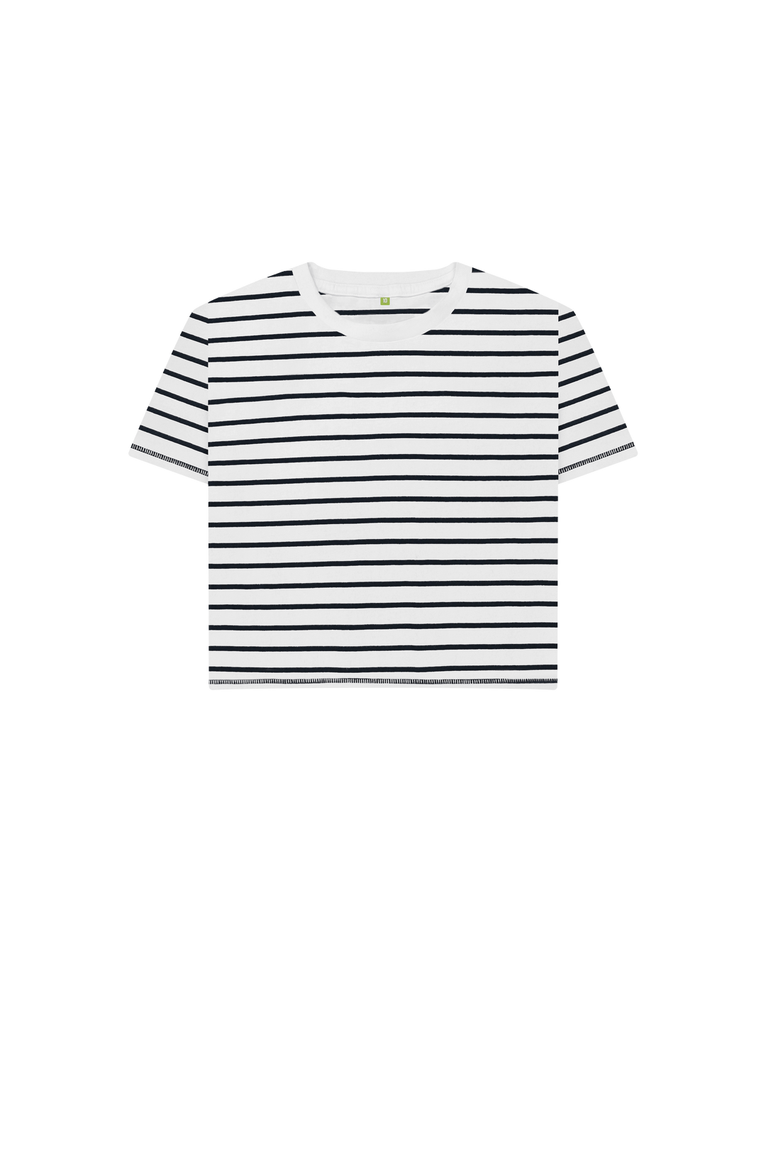 Navy Stripes Printed T-shirt