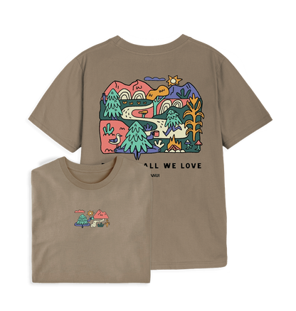 Willow Printed T-shirt Front