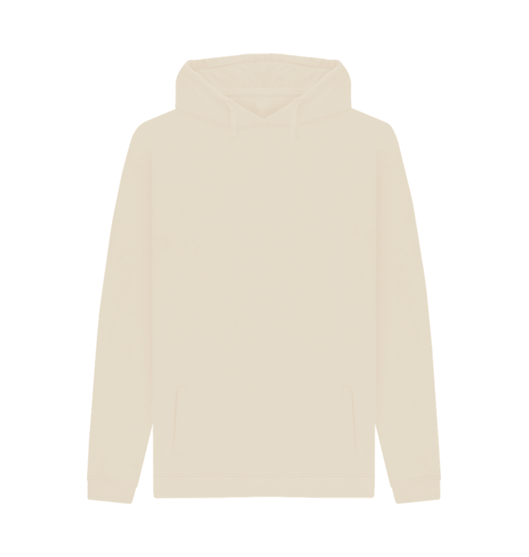 Oat Printed Hoody Front