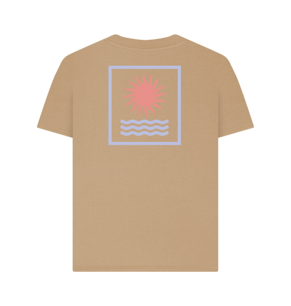 Sand Printed T-shirt Back