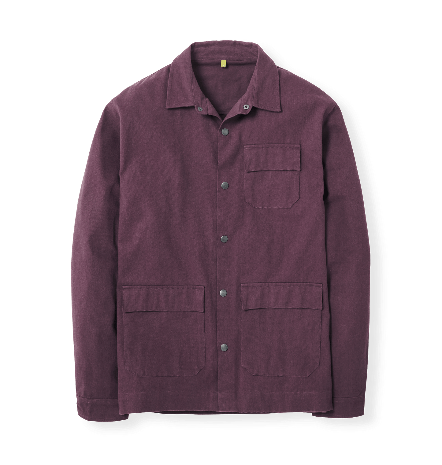 Purple Overshirt Front